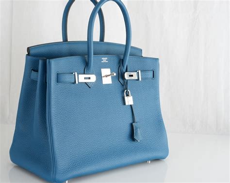 light blue hermes bag|blue birkin bag price.